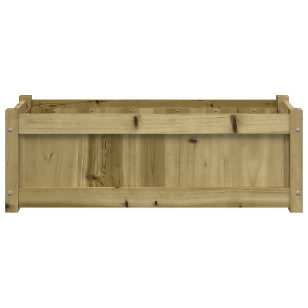 Maison Chic - Lot de 2 Jardinières - Bac à Fleurs - Pot De Fleurs bois de pin imprégné - Image 6