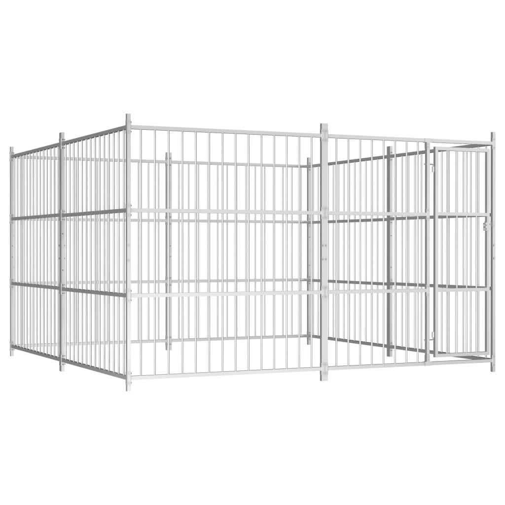 Vidaxl - Chenil d'extérieur pour chiens 300 x 300 x 185 cm vidaXL 144624 - Image 1