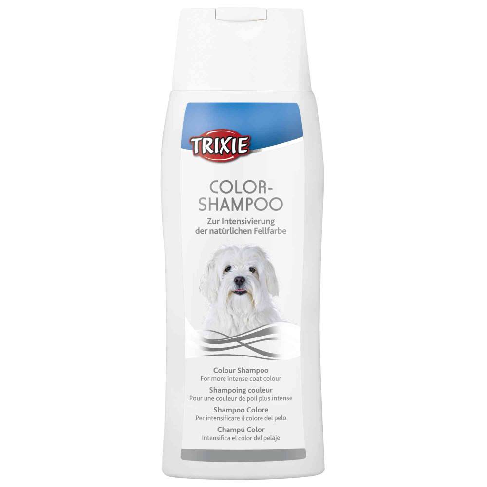 Trixie - Shampoing spécial poils blancs 250ml pour chien. - Image 2