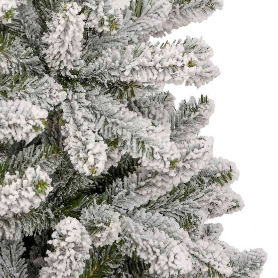 ComfortXL - Sapin Artificiel Enneigé 240 cm pour Salon/Jardin, Pré-illuminé LED et décoré – ComfortXL Outdoor Living - Image 9