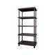 Dmora - Armoire d'extérieur Dastrolog, Etagère d'extérieur, Armoire polyvalente avec 3 étagères, 100% Made in Italy, Anthracite, 82x40h165 cm - Dmora - Image 8
