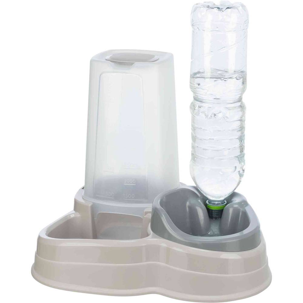 Trixie - Trixie - Distributeur d'eau et de nourriture 1.5 kg pour chat ou chien - Image 1