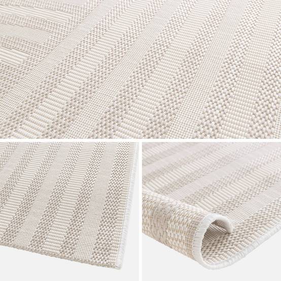 sweeek - Tapis intérieur/extérieur motif arches beige. 120 x 170cm 100% polyester recyclé | sweeek - Image 7