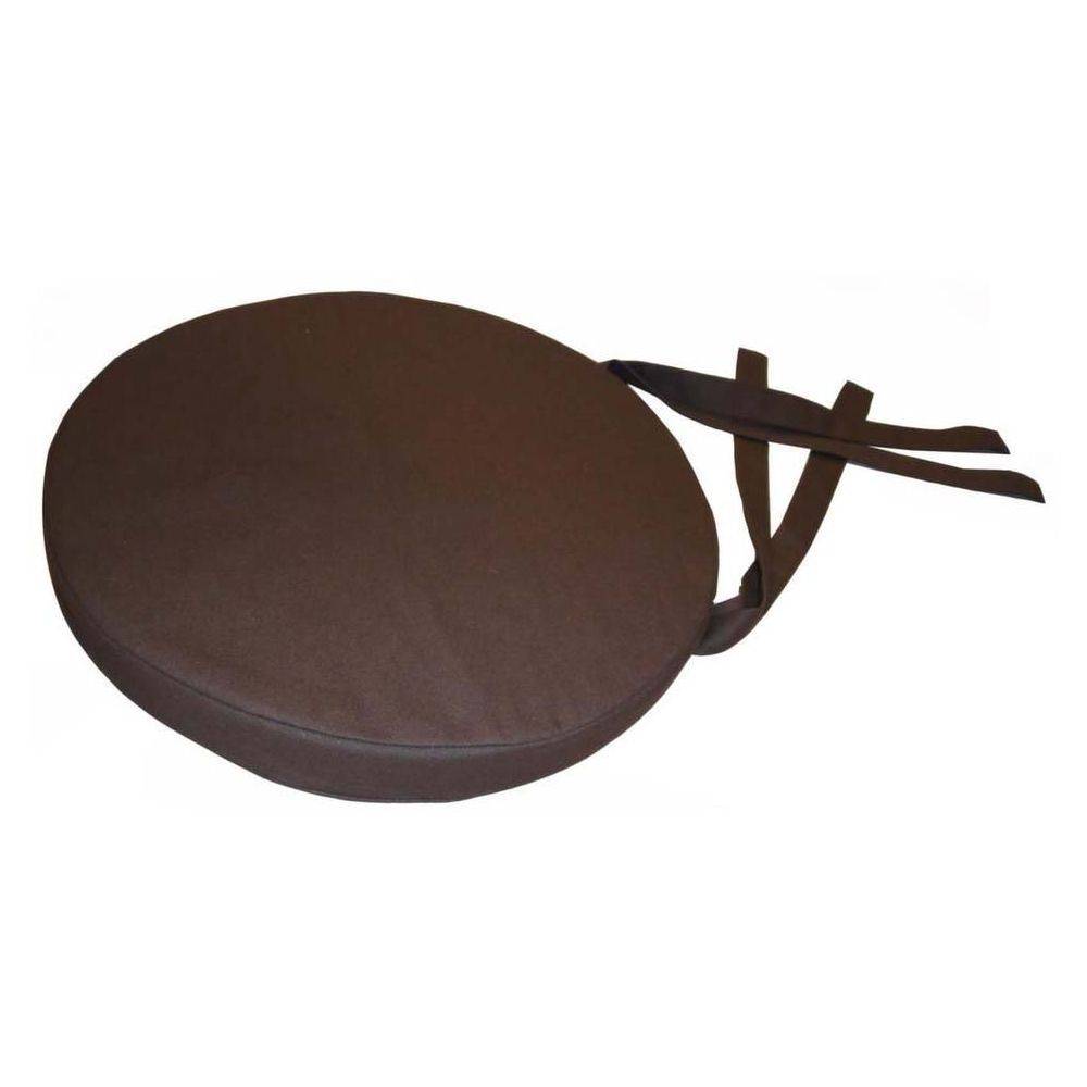 Jardindeco - Galette de chaise ronde en coton 40 cm (Lot de 2) - Image 2