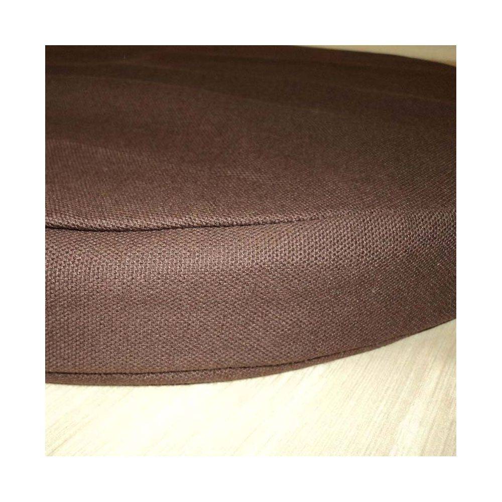 Jardindeco - Galette de chaise ronde en coton 40 cm (Lot de 2) - Image 3