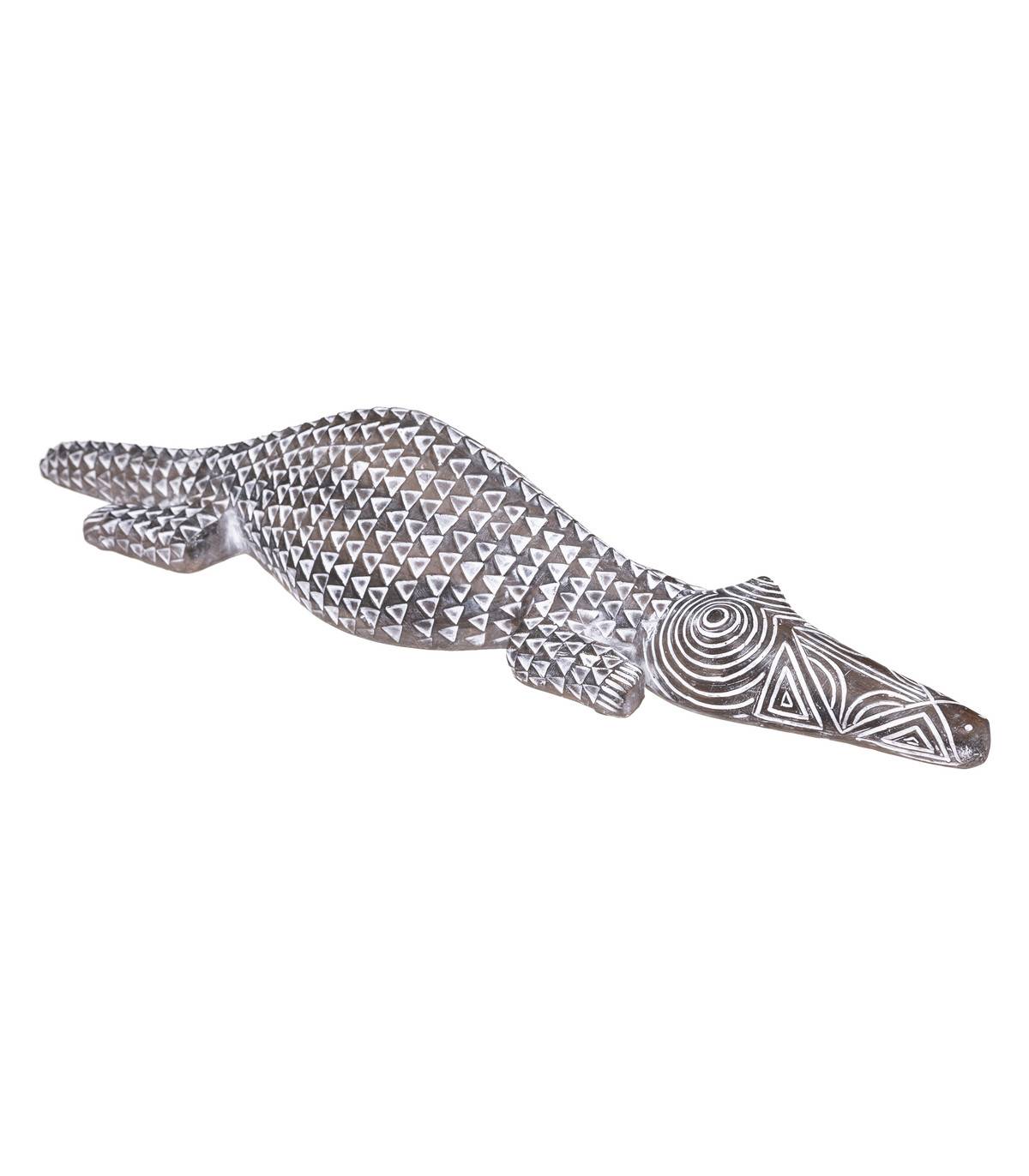 Atmosphera - Objet déco Animal en résine 44 x 9.5 cm - Image 1