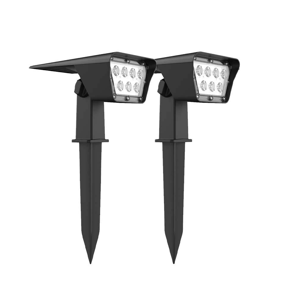 Lumisky - 2 Spots solaires projecteurs CURTIS 200LM - Image 8