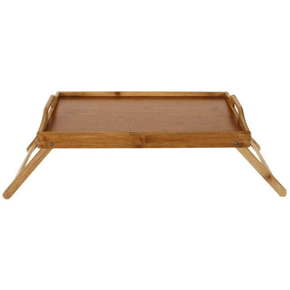 The Home Deco Factory - Plateau sur pieds en bambou 45 x 30 cm - Image 3