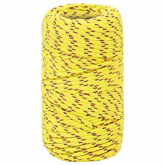 Corde de bateau Jaune 2 mm 50 m Polypropylène Maison Chic - Image 1