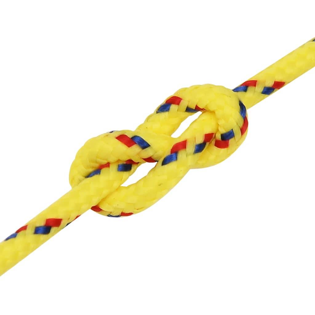 Corde de bateau Jaune 2 mm 50 m Polypropylène Maison Chic - Image 5