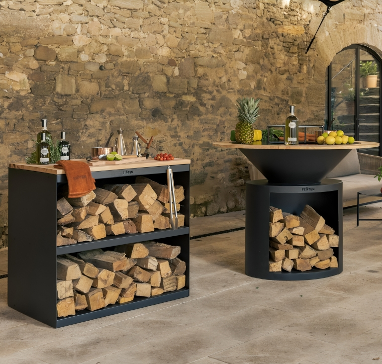 Brasero Ellipse 120 Noir - Image 4