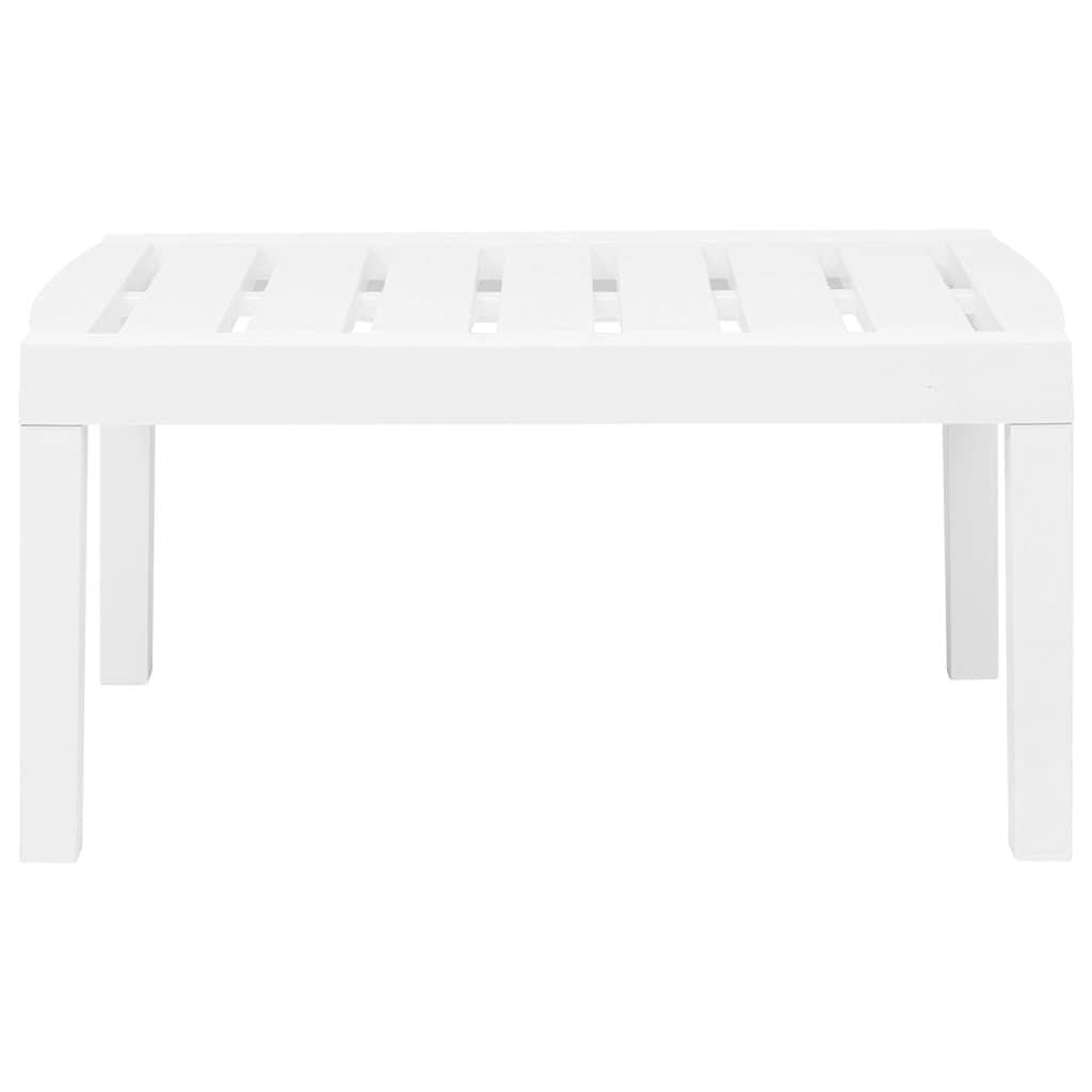 Vidaxl - Salon de jardin 3 pcs Plastique Blanc vidaXL 45620 - Image 7