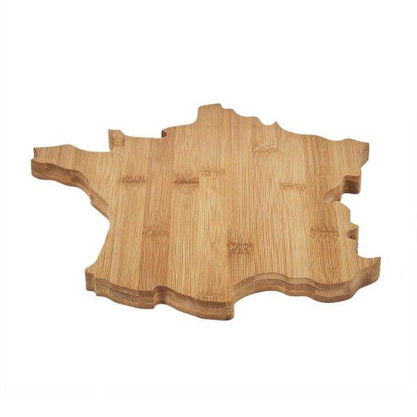 The Home Deco Factory - Planche à fromages en bambou forme France The Home Deco Factory - Image 1