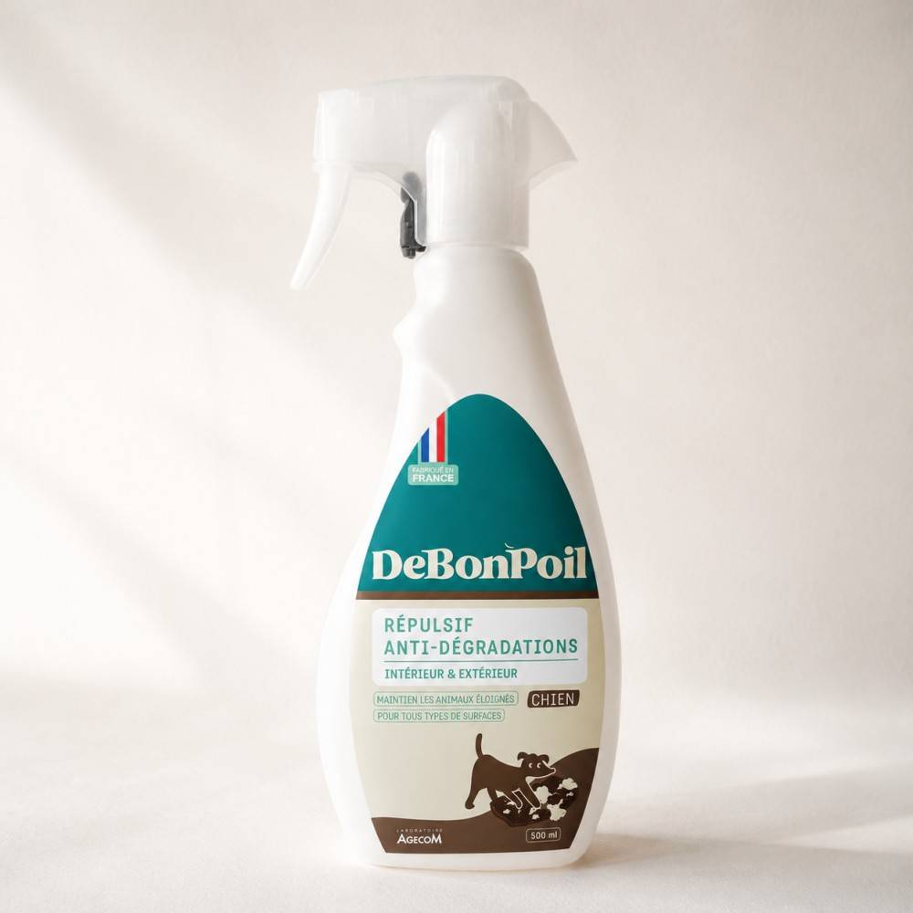 Spray répulsif intérieur chien - Répulsif Stop - Agecom 250 g - Image 1
