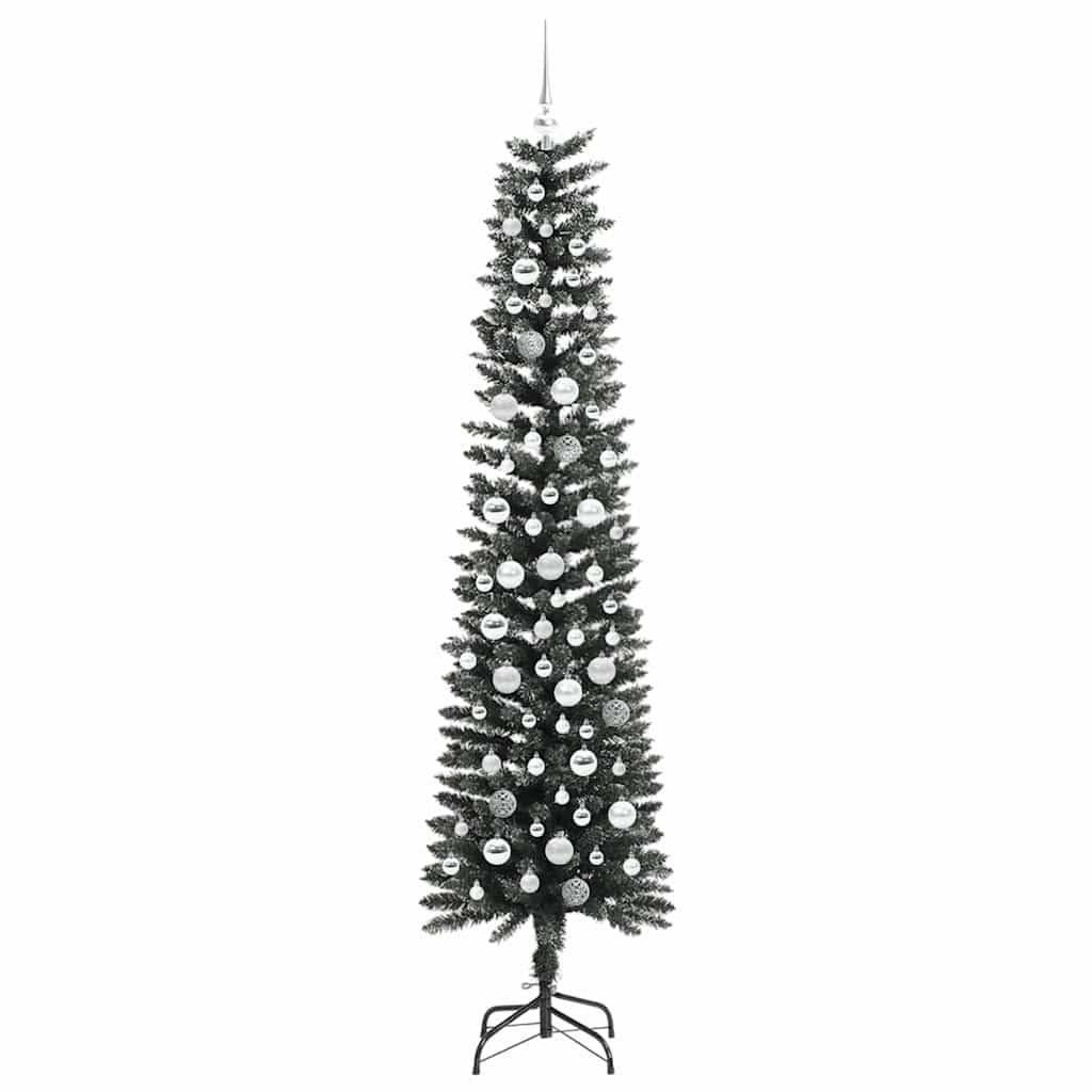 Vidaxl - Sapin de Noël artificiel Vert 210 cm PVC, plastique et acier vidaXL 3395957 - Image 5