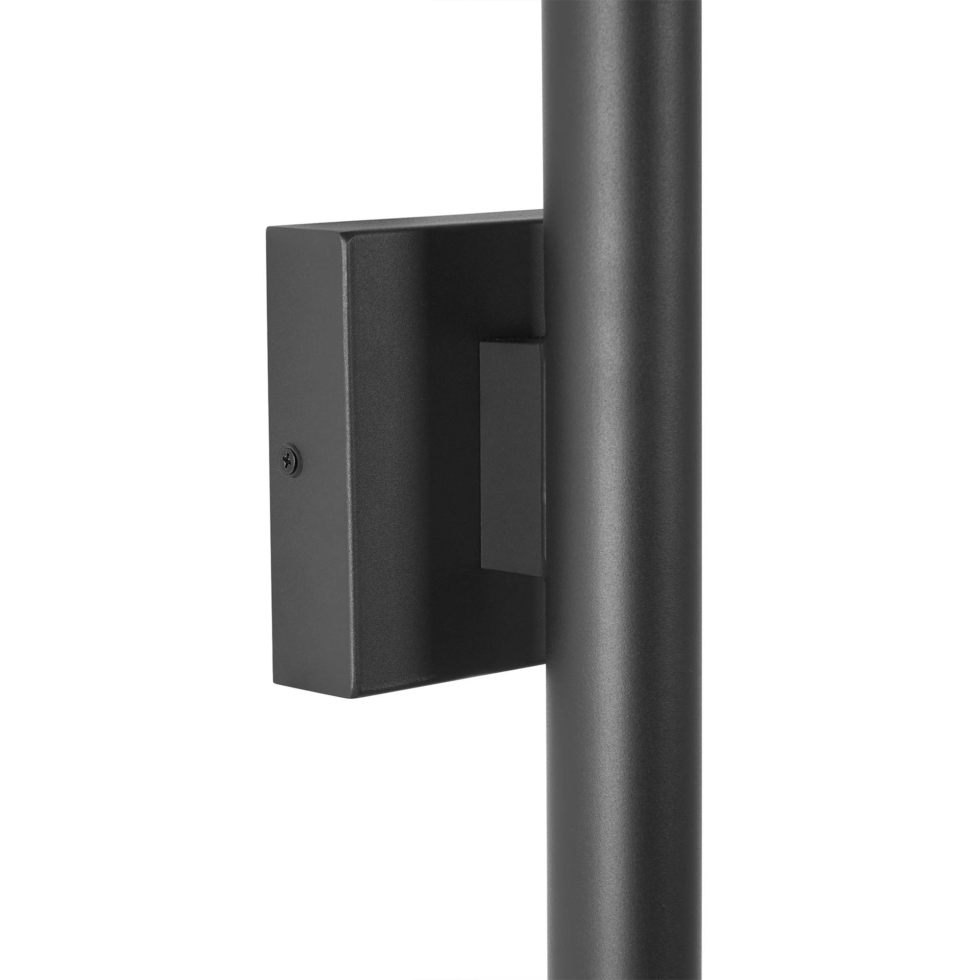 Beliani - Lampe murale pour l'extérieur Aluminium Noir ANISH - 12x9x97- Beliani - Image 8