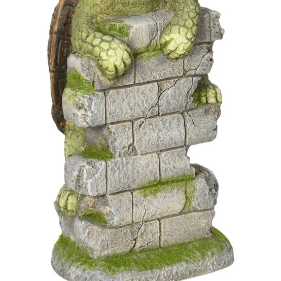 Statue Tortue Solaire Jardin Magnésie Éclairage LED 37cm Déco Extérieure - ComfortXL Outdoor Living - Image 7