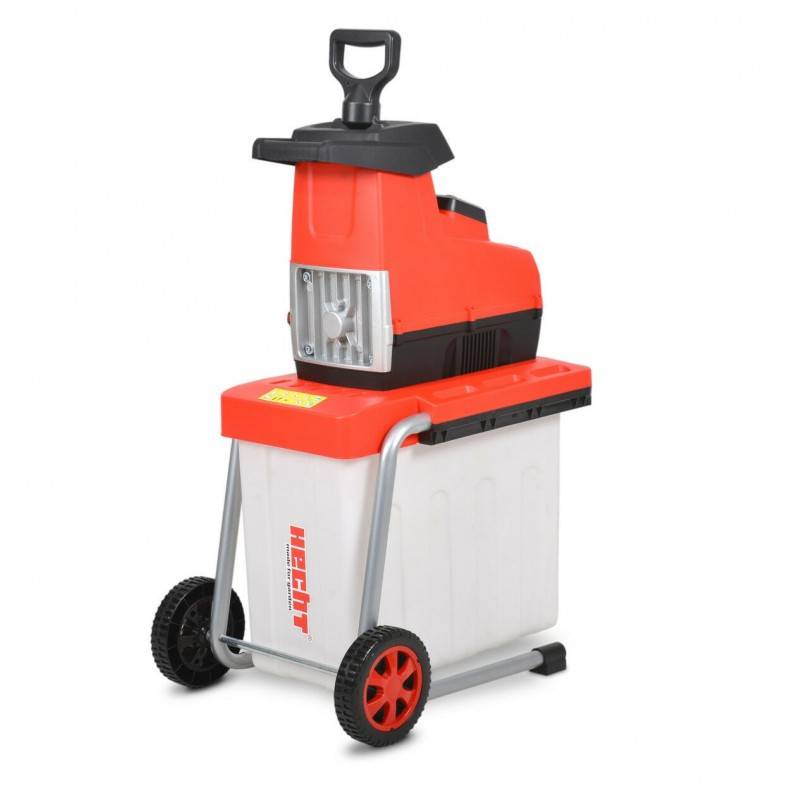 Hecht 6285 XL Broyeur de vegetaux electrique 2800 W Bac collecteur 60 L BB LOISIR - Image 1