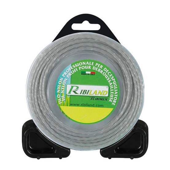 Ribimex - Fil carré torsadé pour débroussailleuse 2.4 mm - Image 1