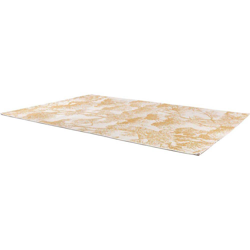 Vivaraise - Tapis extérieur en polypropylène et polyester Deva Doré - Image 4