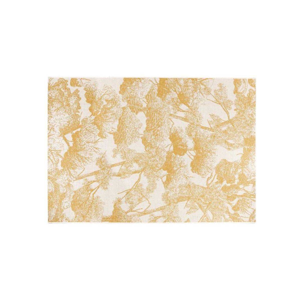 Vivaraise - Tapis extérieur en polypropylène et polyester Deva Doré - Image 1