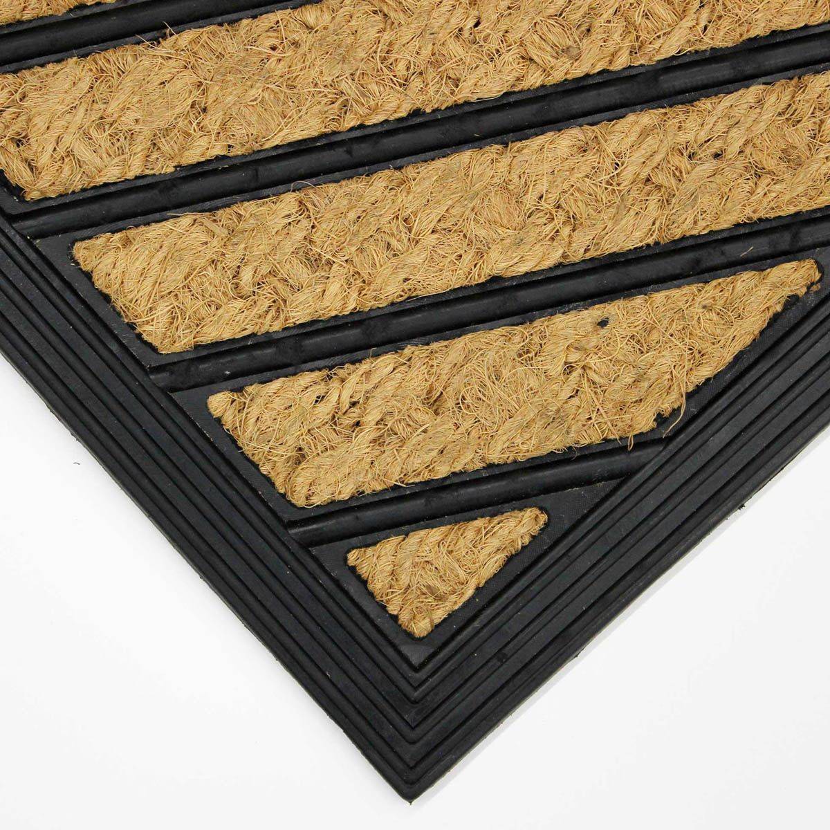 Paillasson en Coco "Lozys" 45x75cm Naturel - Image 2