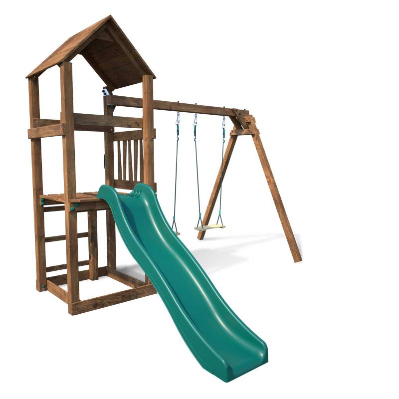 Soulet - Aire de jeux bois avec toboggan NOUMEA - Image 1