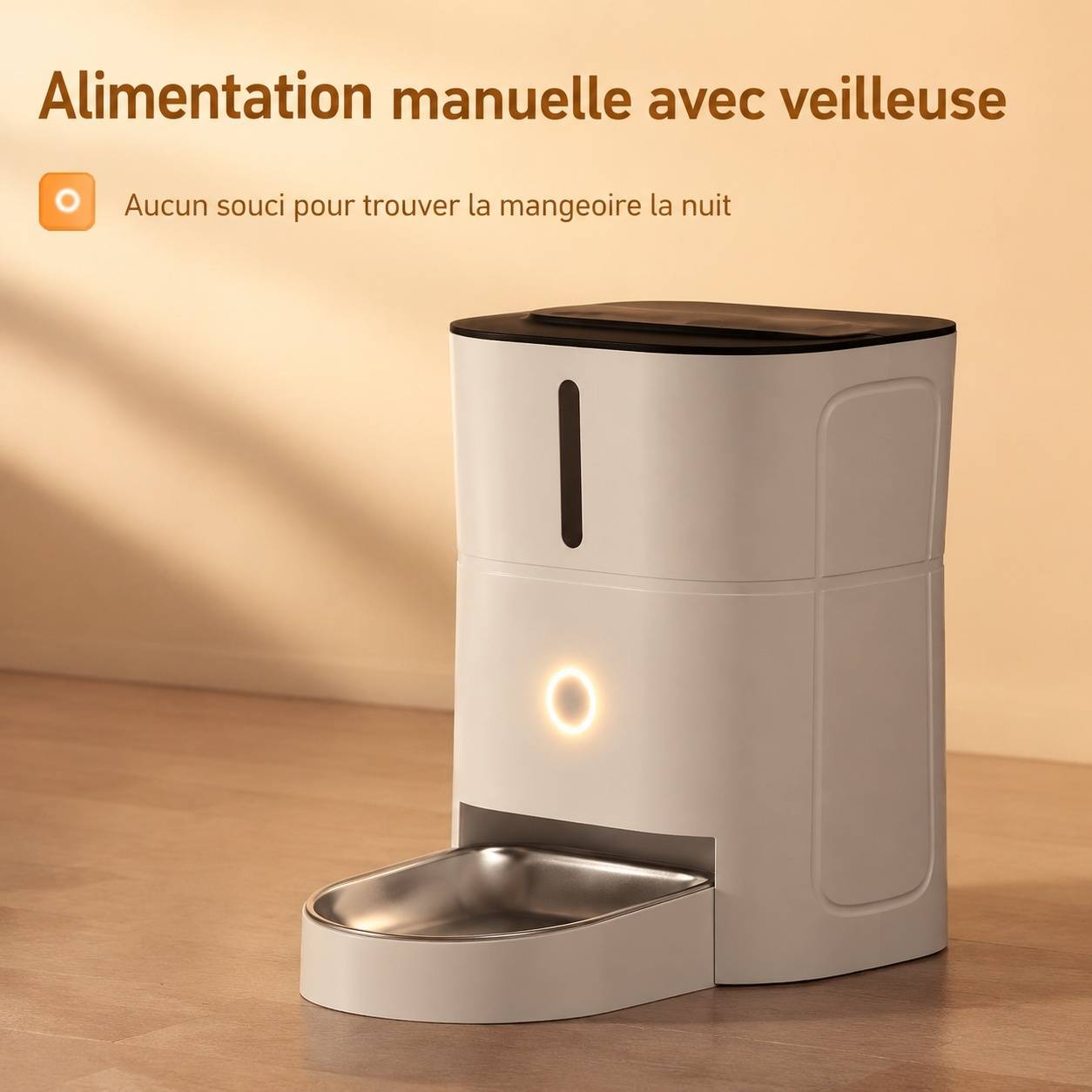 Distributeur Automatique de Nourriture pour Chat Wifi 2.4G 3L Contrôle APP 1 à 10 Repas Par Jour - Image 7