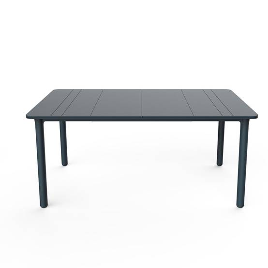 Table rectangulaire extérieur 160x90 gris foncé NOA garbar - Image 1