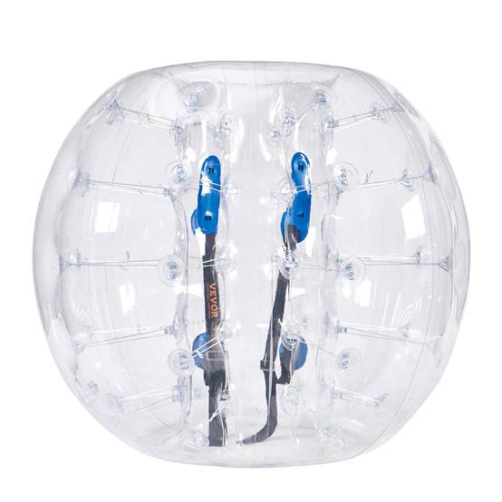 VEVOR Bulle gonflable transparente 1.2m, PVC 0.8mm, pour jeux en plein air adolescents/adultes, jardin. - Image 1