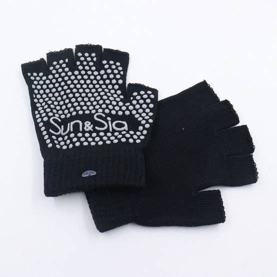 Paire de Gants Yoga – Taille unique – Flexibles et Confortables– Antidérapantes –Anti-transpiration – Coton douce - Sun&Sia - Image 2