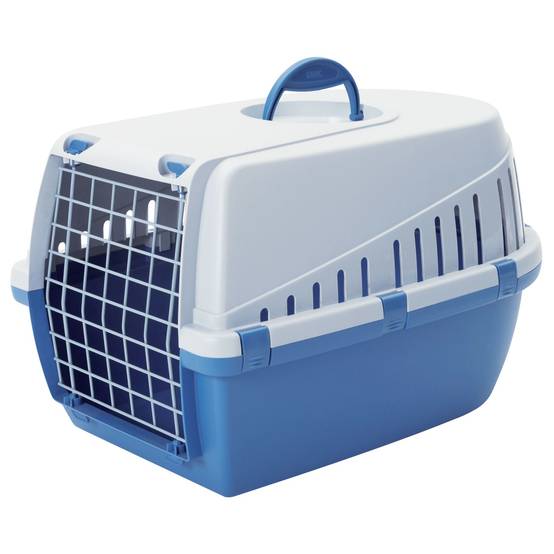 Savic - Cage de transport Trotters bleue Taille : L SAVIC