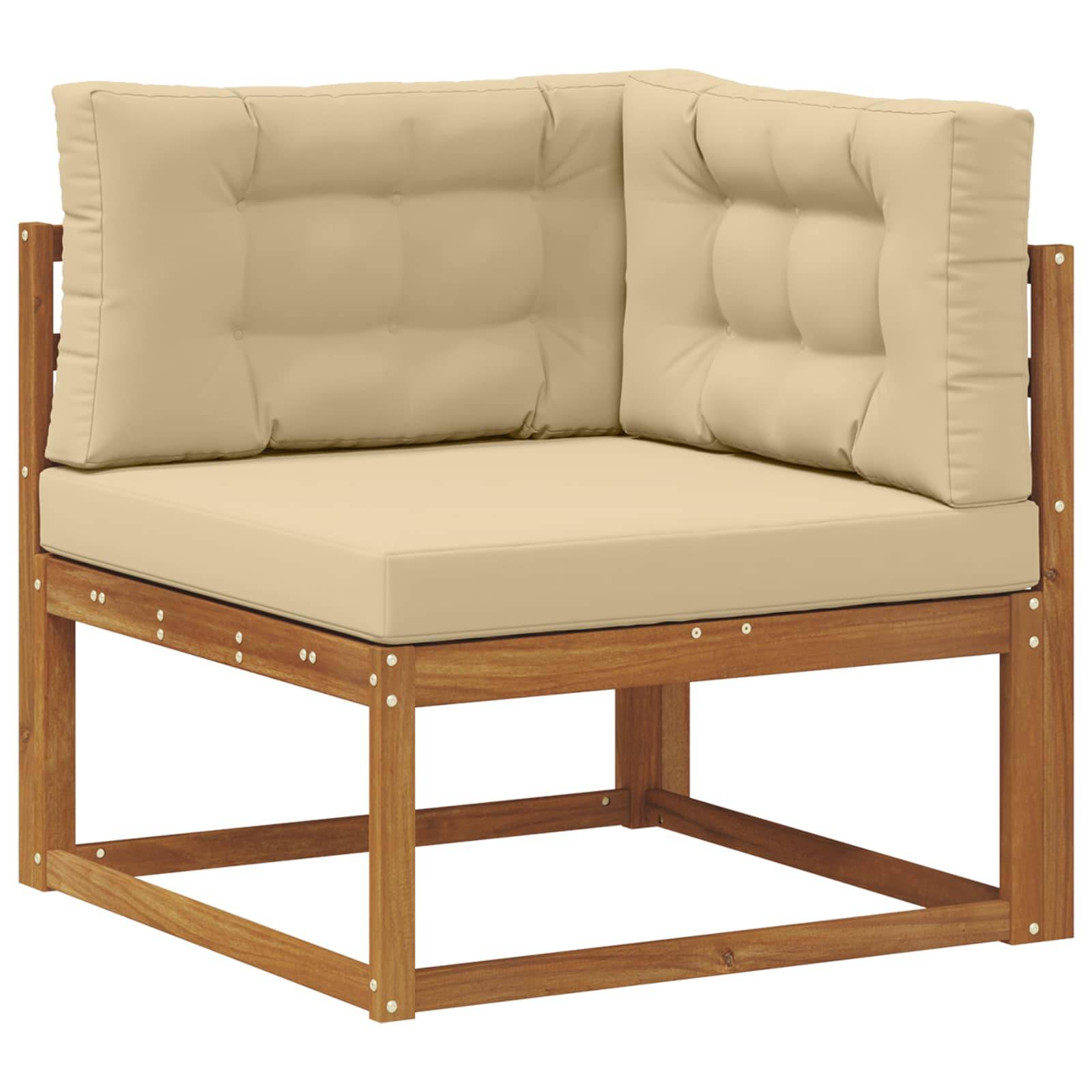 Vidaxl - Canapé d'angle extérieur Naturel vidaXL 900545 - Image 2