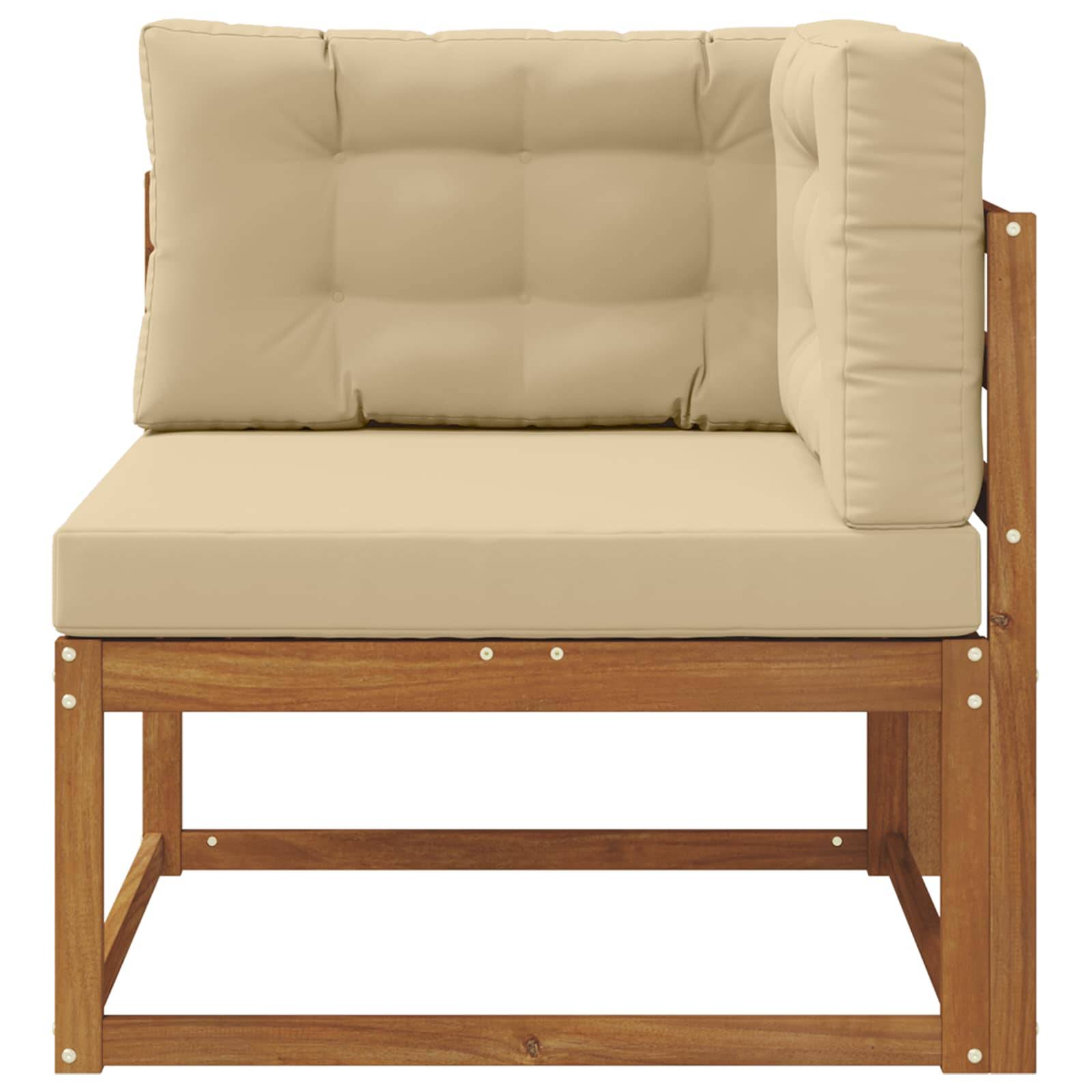 Vidaxl - Canapé d'angle extérieur Naturel vidaXL 900545 - Image 4