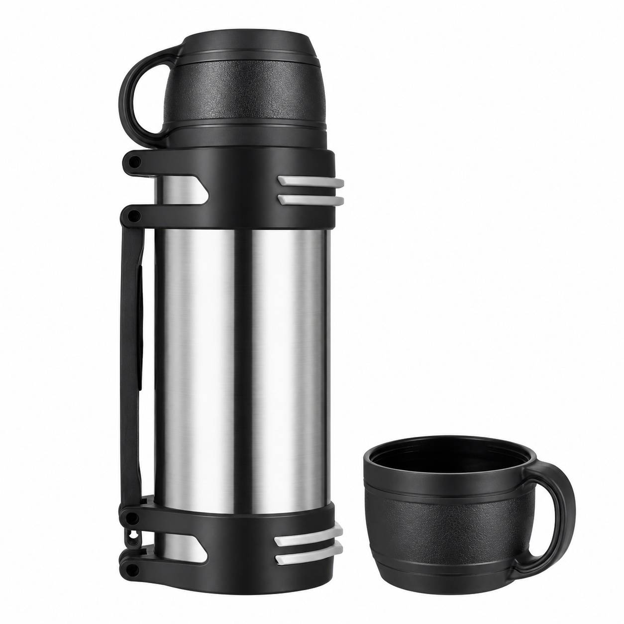 Bouteille Isotherme 2L Acier Inoxydable 304 Sans BPA Isolation 24h Froide 48h Chaude Étanche - Image 1