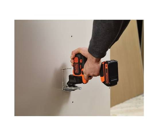 Perceuse-visseuse MULTIEVO - 18V - BLACK + DECKER - avec 1 batterie 18V 1,5Ah - chargeur - coffret - MT218S1A-QW - Image 4