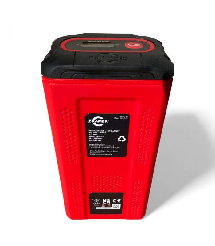 Batterie lithium CRAMER 82V580P 82V 8Ah pour tondeuse GRIN - Image 4