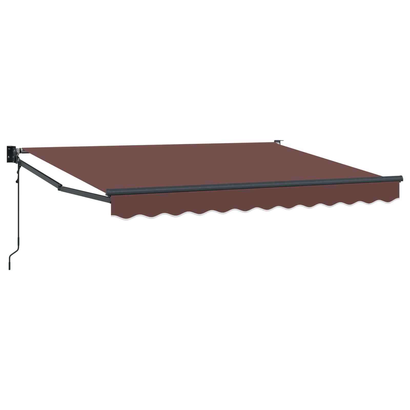 PANGIVO - Store rétractable électrique marron 3,5 x 2 m, 3419138 - PANGIVO - Image 1