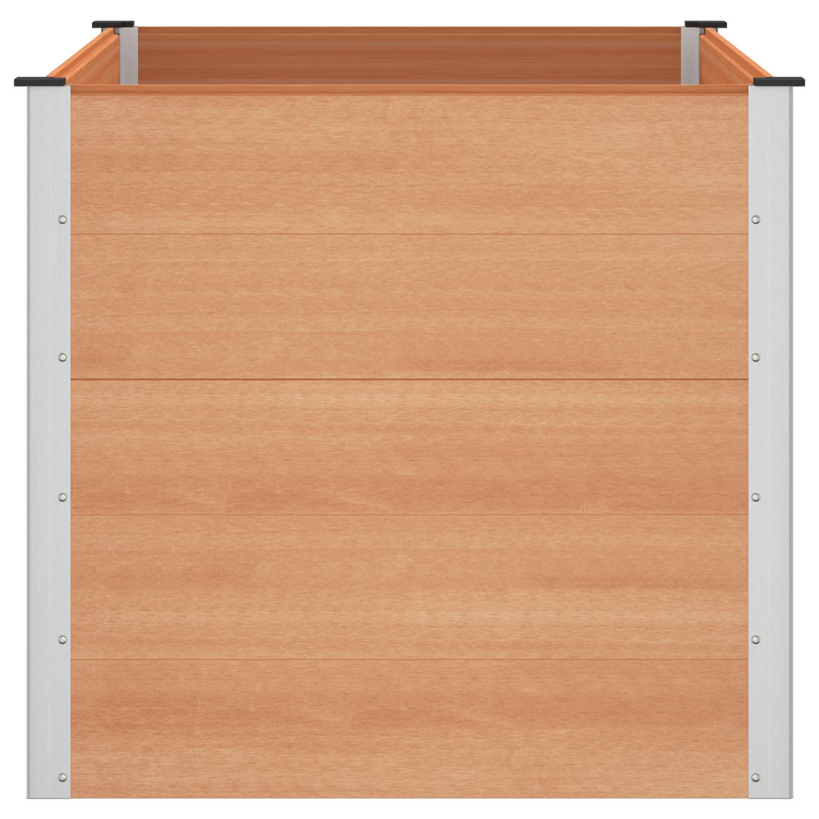 Prolenta Premium - Jardinière aluminium marron  150 x 100 x 91 cm  - Prolenta premium p3225.0 - Image 4