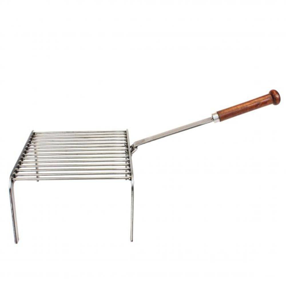 Grille barbecue cheminée sur pieds Forge de Rodez 18 barres acier - Image 3