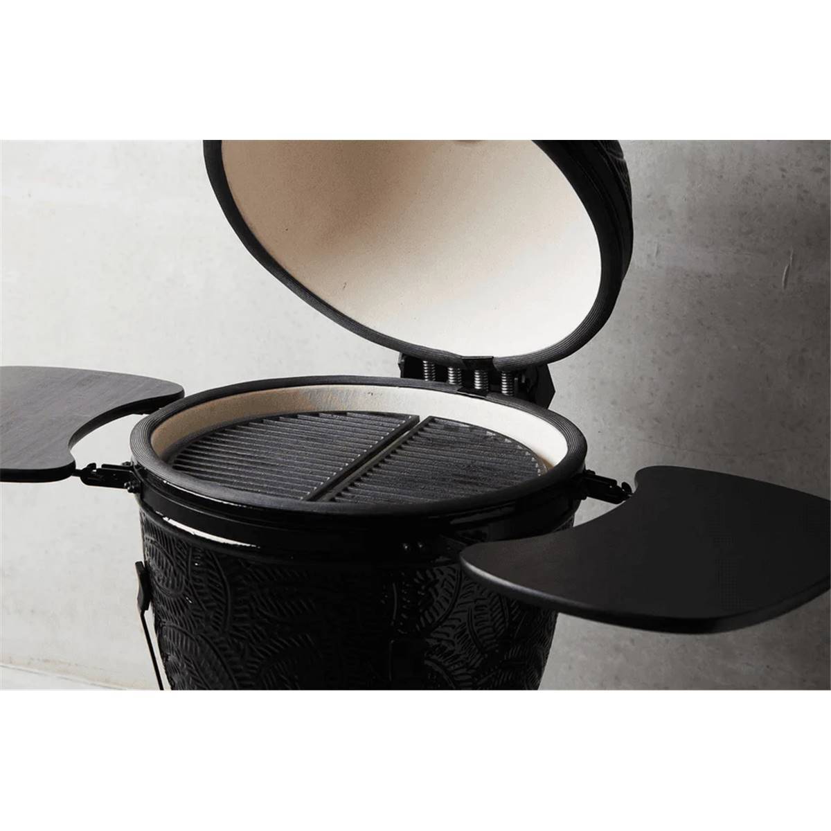 Barbecook - Lot de 2 Grilles demi-lune en fonte pour Kamado Kamal Ø 60CM - Image 3