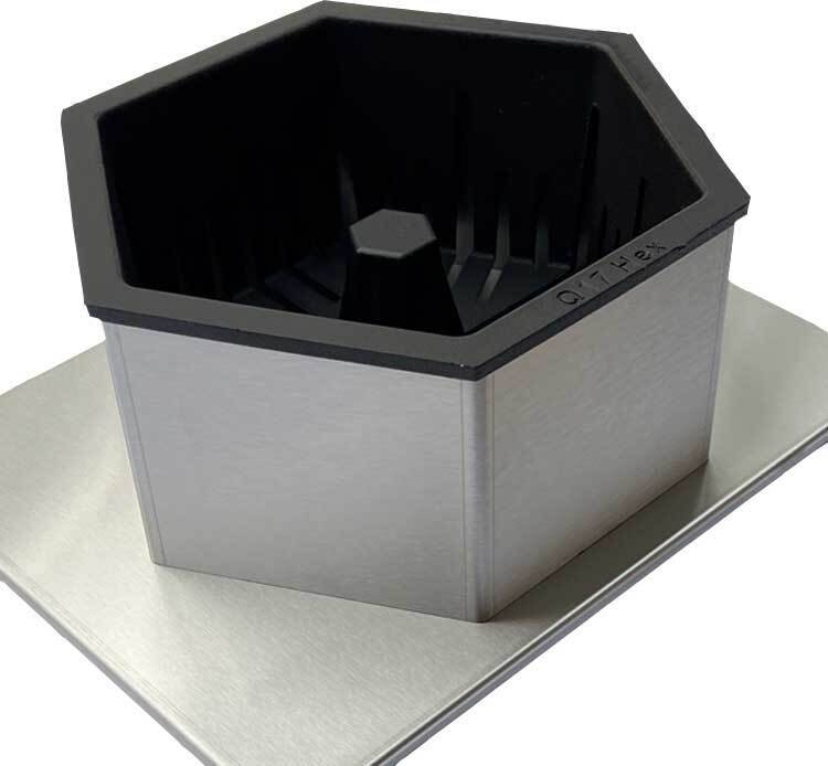 Qaito - QAÏTO Q17 Hex Brûleur à pellets pour  inserts et poeles à bois recevant  dimension recevant  des bûches de  30 à 40 cm - Image 1