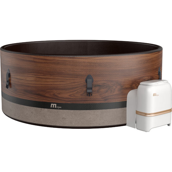 Spa gonflable MSpa Duet 6 places – Connecté Wi-Fi, semi-rigide, jets à bulles & désinfection UV-C - Image 2
