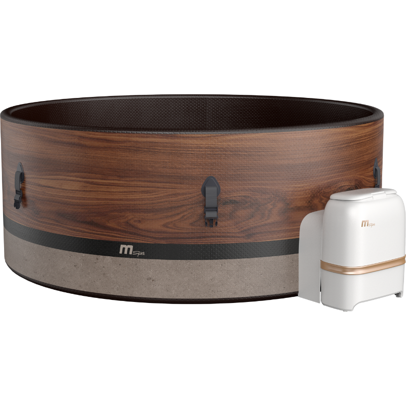 Spa gonflable MSpa Duet 6 places – Connecté Wi-Fi, semi-rigide, jets à bulles & désinfection UV-C - Image 2