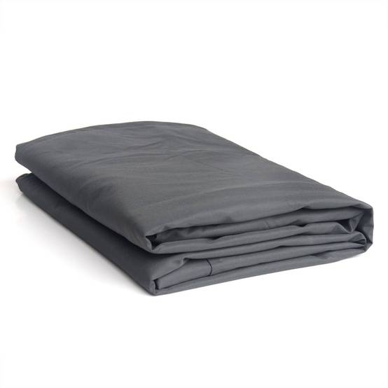 sweeek - Housse de protection 172x112cm gris foncé - Bâche rectangulaire en polyester pour tables de jardin Firenze 6. Vasto 10. Vabo 10 et Cubo 10 | sweeek - Image 2