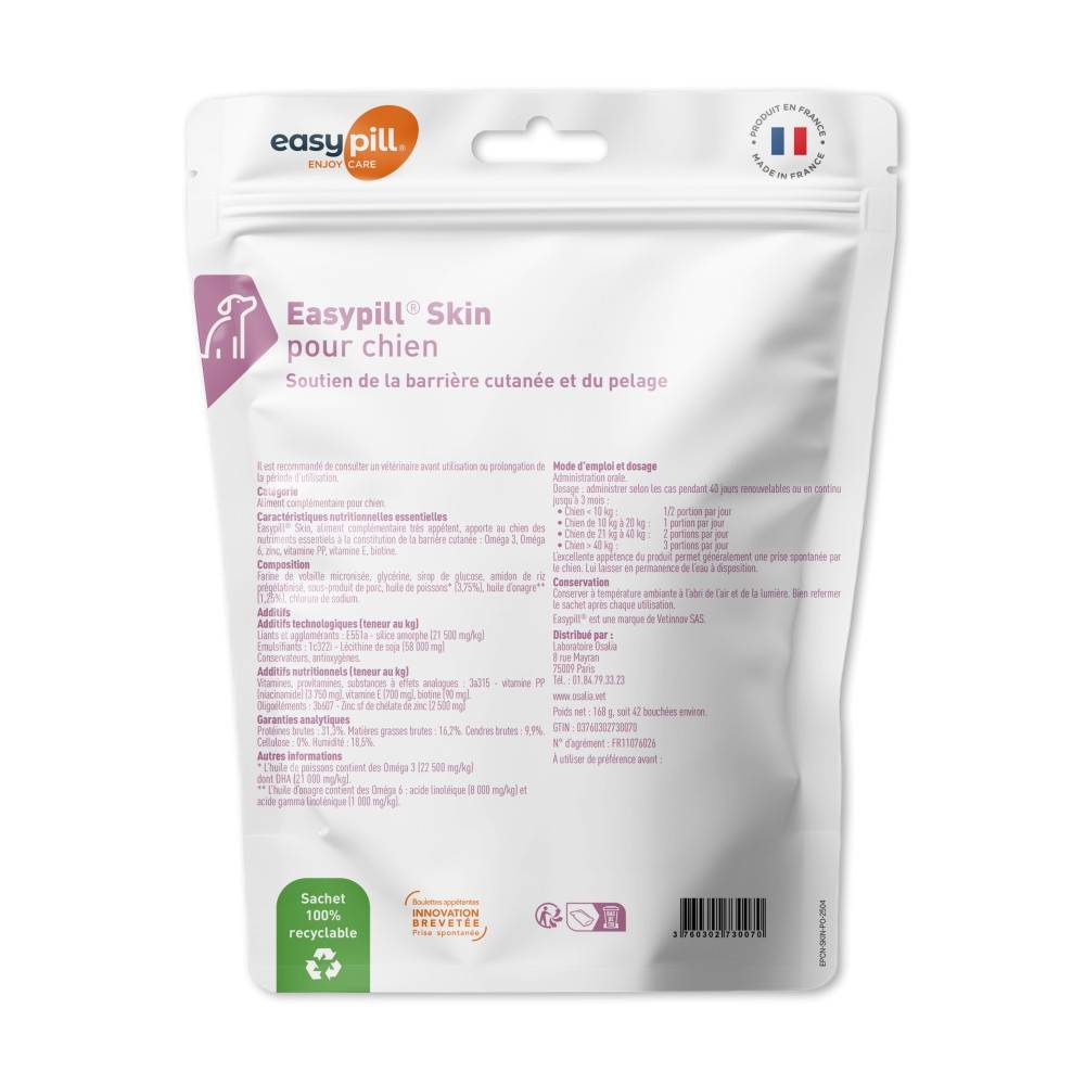 Easypill Chien Skin - Osalia 42 bouchées - Image 2