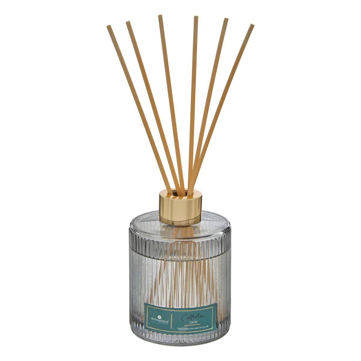 Diffuseur de Parfum en Verre "Albie" 150ml Bois de Oud - Image 1