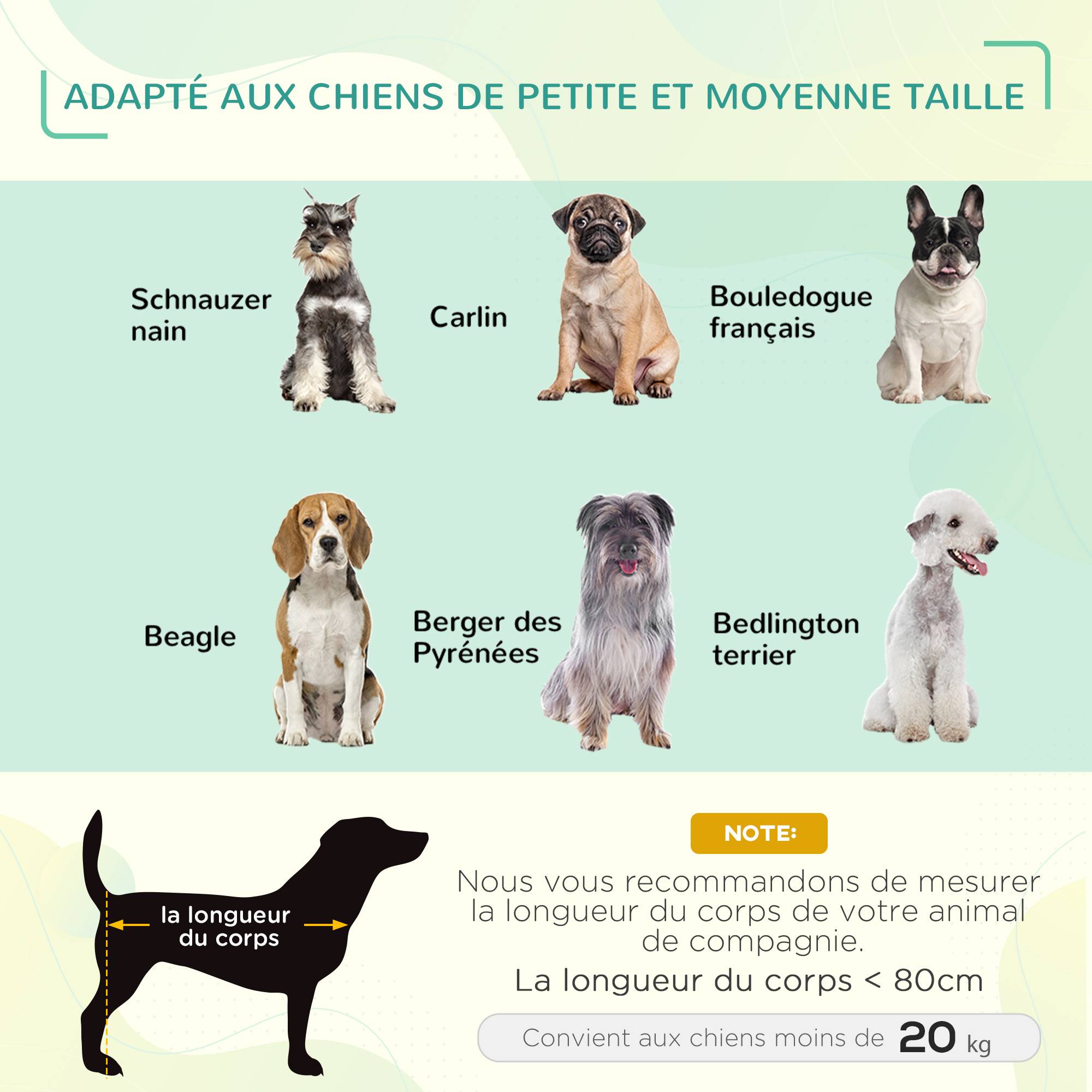 Lit pour chien acier et tissu gris noir 92 x 76 x 90 cm - PANGIVO - Image 6