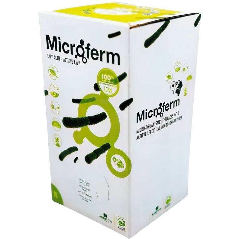 Ferme Du Moutta - EM-A Microferm, micro-organismes efficaces actifs, bag-in-box de 2 L - Image 1