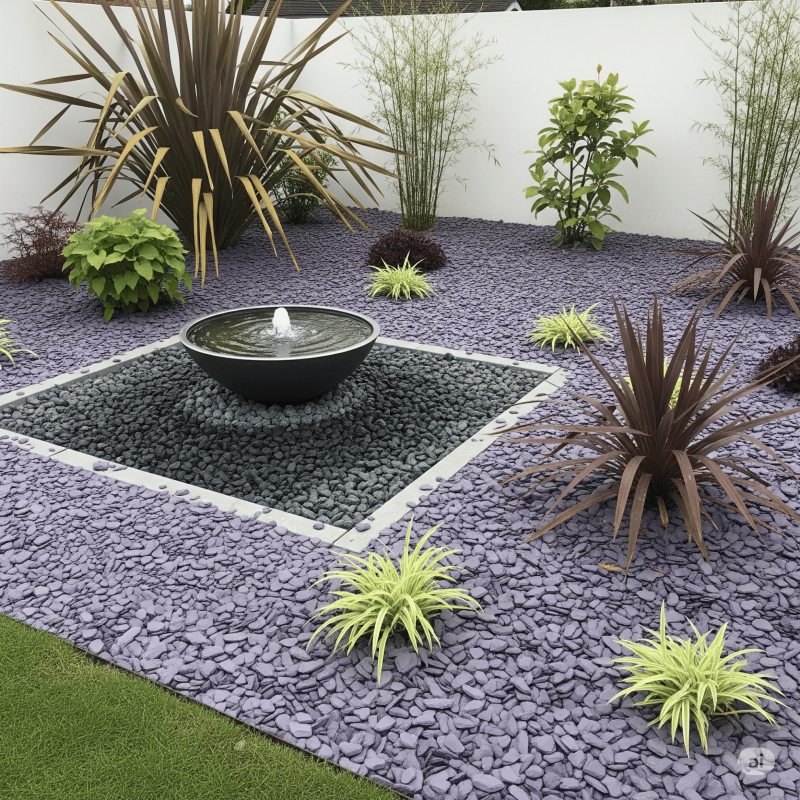 Ardoise Violette 30/60 mm - Big Bag 1T (13 m²) - Violette  - Jardinex - Image 4